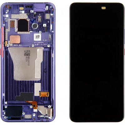 Display Unit + Frame for Poco F2 Pro electric purple OEM