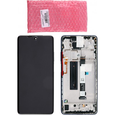  Display Unit + Frame for Xiaomi Mi 10T Lite 5G atlantic blue OEM