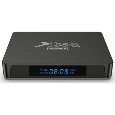 TV Box X96Q 4K UHD με WiFi 2GB RAM και 16GB Αποθηκευτικό Χώρο με Λειτουργικό Android 10.0
