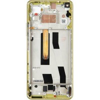 Display Unit + Frame for Xiaomi Mi 11 Lite 5G citrus yellow OEM