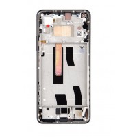 Display Unit + Frame for Xiaomi Mi 11 Lite 4G boba black OEM