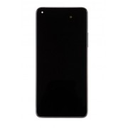 Display Unit + Frame for Xiaomi Mi 11 Lite 4G boba black OEM