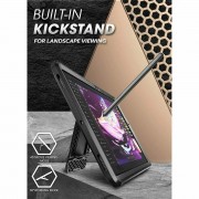 Supcase Unicorn Beetle Pro Flip Cover Stand / Ανθεκτική Μαύρο (Galaxy Tab A8)