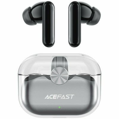 Acefast in-ear wireless headphones TWS Bluetooth 5.2, cVc 8.0, aptX, waterproof IPX7 black (T3 black)
