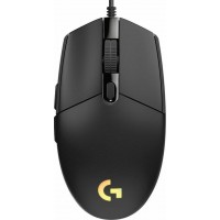 Logitech G203 Lightsync RGB Gaming Ποντίκι 8000 DPI Μαύρο