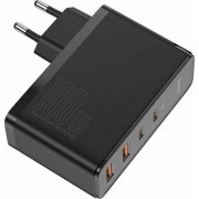Baseus Φορτιστής Χωρίς Καλώδιο με 2 Θύρες USB-A και 2 Θύρες USB-C 100W Quick Charge 4+ Μαύρος (CCGAN2P-L01)