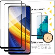 Wozinsky Full Glue Super Tough Full Face Tempered Glass Black (Poco X3 NFC / X3 Pro) - NOTE 9S