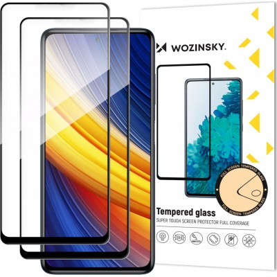 Wozinsky Full Glue Super Tough Full Face Tempered Glass Black (Poco X3 NFC / X3 Pro) - NOTE 9S