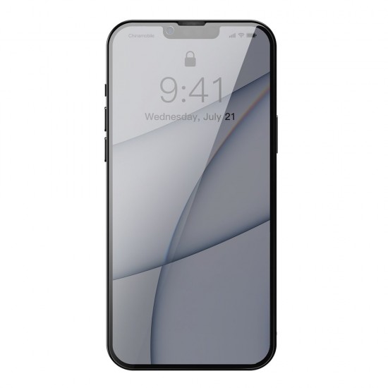 Baseus Anti Spy Full Screen Glass 2x tempered glass for iPhone 13 Pro Max privacy filter black (SGQP020501)