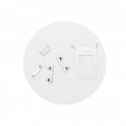 Πίσω Καπάκι για Apple iPhone 7 - Χρώμα: Άσπρο
