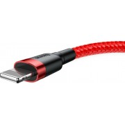 Baseus Braided USB to Lightning Cable Κόκκινο 2m (CALKLF-C09)