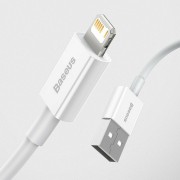 Baseus Superior Series USB to Lightning Cable Λευκό 0.25m (CALYS-02)