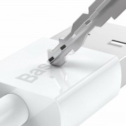 Baseus Superior Series Regular USB 2.0 to micro USB Cable Λευκό 2m (CAMYS-A02)