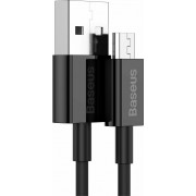 Baseus Superior Series Regular USB 2.0 to micro USB Cable Μαύρο 1m (CAMYS-01)