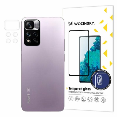  Wozinsky Camera Glass 9H Full Camera Tempered Glass for Xiaomi Poco X4 NFC 5G Camera