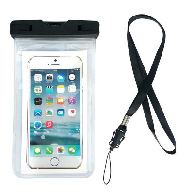  Waterproof pouch phone bag for swimming pool transparent, Transparent