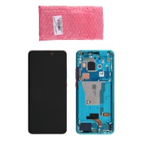  Display Unit + Frame for Poco F2 Pro neon blue OEM