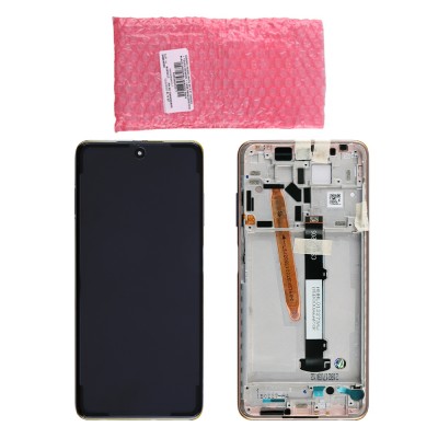 Display Unit + Frame for Poco X3 Pro metal bronze OEM