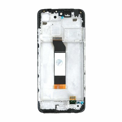 Display Unit + Frame for Redmi Note 10/10T 5G  Black OEM