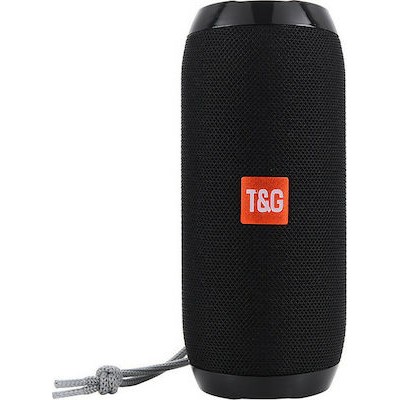 T&G TG-117 Ηχείο Bluetooth 5W με Ραδιόφωνο και 4 ώρες Λειτουργίας Black