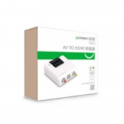 Ugreen converter of analog-to-digital audio-video signal RCA - HDMI white (40225)