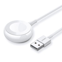 Ugreen wireless MFI Qi charger for Apple Watch with built-in cable 1m white (CD177)