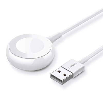 Ugreen wireless MFI Qi charger for Apple Watch with built-in cable 1m white (CD177)