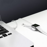 Ugreen wireless MFI Qi charger for Apple Watch with built-in cable 1m white (CD177)