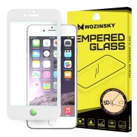 Wozinsky PRO+ Tempered Glass 5D Full Glue Super Tough Screen Protector Full Coveraged με περίγραμμα για  iPhone 6S / 6 Λευκό
