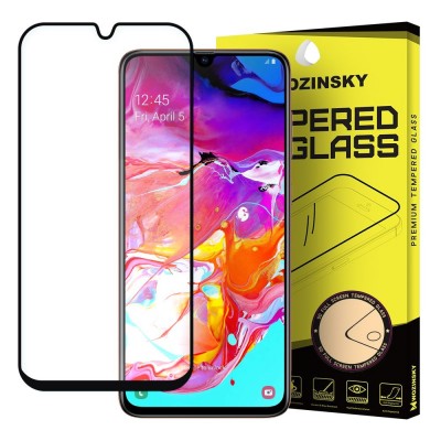Wozinsky Full Cover Tempered Glass 9H για Samsung Galaxy A70 μαύρο