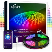 Ταινία LED RGB 5m με Τροφοδοτικό SMD5050 12V NiteBird SL2