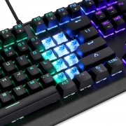 Motospeed CK76 RGB Gaming Mechanical Keyboard με Outemu Blue διακόπτες