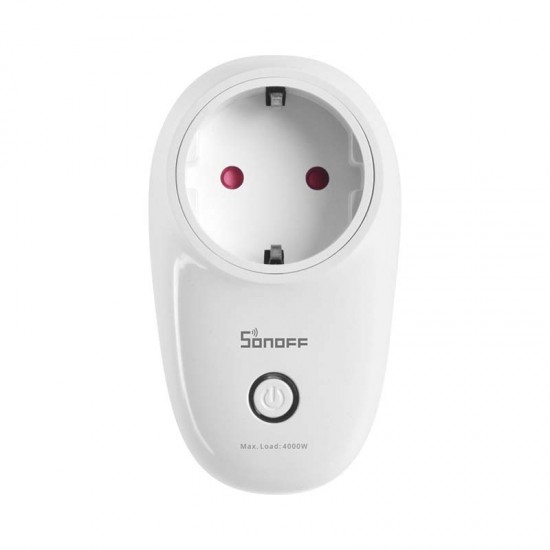 Sonoff S26R2TPF-DE Wi-Fi smart plug white