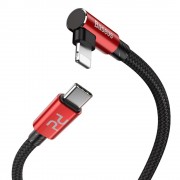 Baseus MVP Elbow USB Type C Power Delivery / Lightning Cable PD 18W 2m red (CATLMVP-A09)