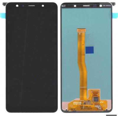 Γνήσια Οθόνη LCD Και Μηχανισμός Αφής για Samsung Galaxy A7 2018 A750 GH96-12078A Μαύρο