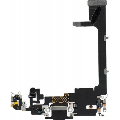 Καλωδιοταινία με Θύρα Φόρτισης Flex Μαύρο (iPhone 11 Pro)