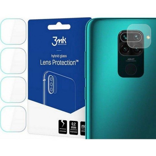 3MK FG Camera Lens Flexible Glass Film Prοtector 7H Xiaomi (4τμ) - 3MK - Redmi Note 9