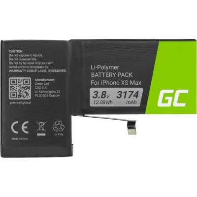 Μπαταρία Green Cell BP142 Τύπου Apple iPhone XS Max 3174mAh 3.8V
