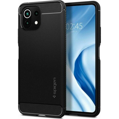 SPIGEN RUGGED ARMOR XIAOMI MI 11 LITE / MI 11 LITE 5G MATTE BLACK