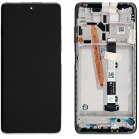 Γνήσια Οθόνη Και Μηχανισμός Αφής Με Πλαίσιο Xiaomi Poco X3 Pro Tarnish 560002J20S00 (Service Pack)