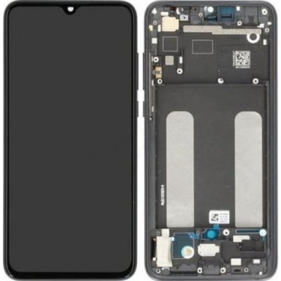 Γνήσια Οθόνη LCD με Μηχανισμό Αφής και Πλαίσιο Xiaomi Mi 9 Lite 560610118033 (Service Pack) - Χρώμα: Tarnish black
