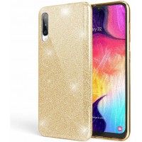 Wozinsky Glitter Shining Cover θήκη για Samsung Galaxy A30/A50 Χρύση