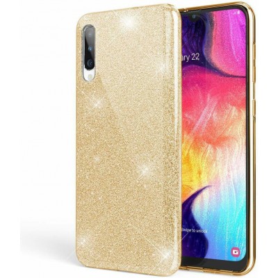 Wozinsky Glitter Shining Cover θήκη για Samsung Galaxy A30/A50 Χρύση