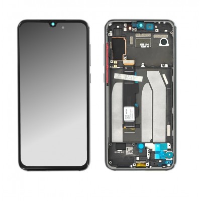 Γνήσια Οθόνη LCD με Μηχανισμό Αφής και Πλαίσιο για Xiaomi Mi 9 SE 5606101010B6 (Service Pack) - Χρώμα: Μαύρο