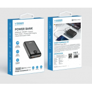 Power Bank VEGER S20 - 20 000mAh LCD Quick Charge PD22,5W black