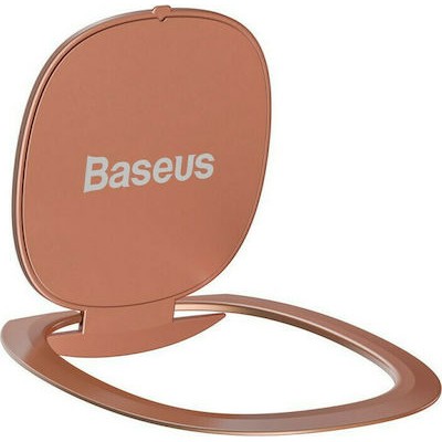 Baseus Rails self-adhesive ring holder pink phone stand