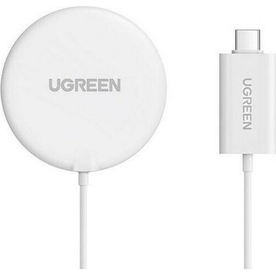 Ugreen Qi wireless charger 15W compatible with MagSafe for iPhone gray (30233)