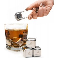Wozinsky steel cooling cubes for drinks / drinks (WIC-S01)