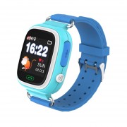 Q80 Παιδικό Smart Watch με Οθόνη, GPS Tracker, υποστήριξη SIM για IOS και Android - Μπλε