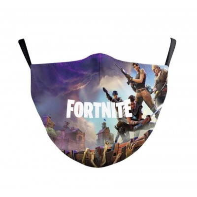 Μάσκα Προστασίας Προσώπου Πολλαπλών Χρήσεων Fortnite No Zombies Allowed